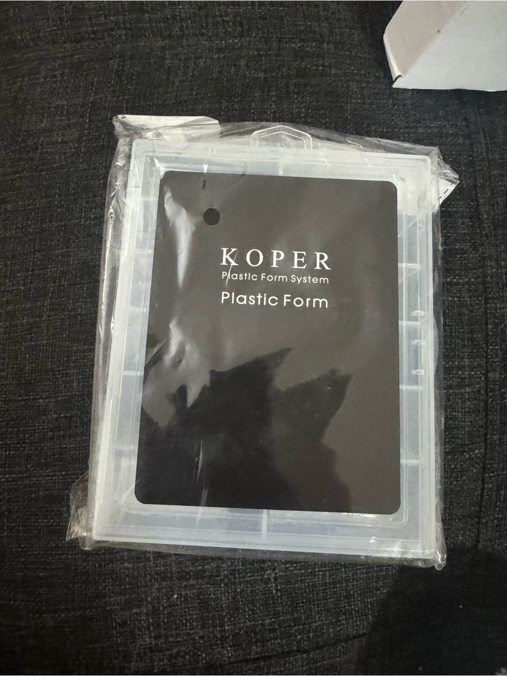 Amazon Koper Plastic Form System - Clear White Frame
